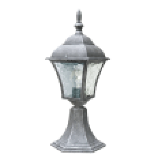 8398 TOSCANA Kültéri talpas E27 1X60W, ezüst, IP43