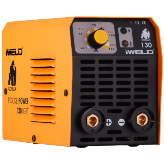 INVERTERES HEGESZTŐ 20-120 A MMA GORILLA POCKETPOWER 130