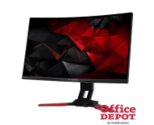 Acer 31,5" Predator Z321QUbmiphzx LED HDMI DisplayPort 144Hz G-Sync multimédiás ívelt gamer monitor