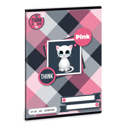 Think-Pink A/5 szótárfüzet 3132
