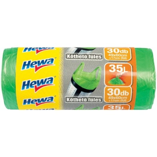 Hewa köthető füles szemeteszsák