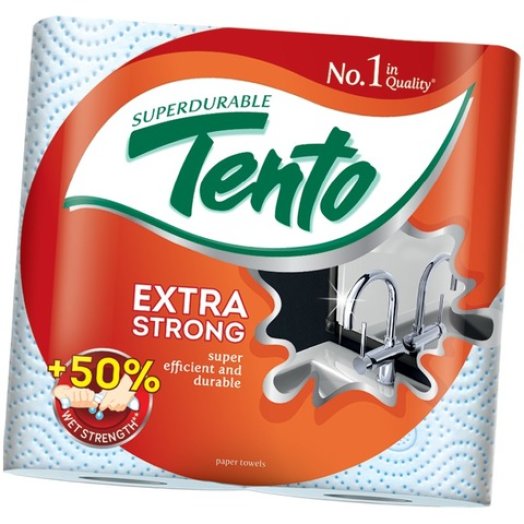 Tento Extra Strong háztartási vagy Kitchen Innovations konyhai papírtörlő