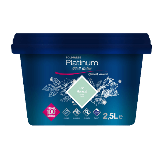 PLATINUM MATT LATEX 2,5L HARASZT H50
