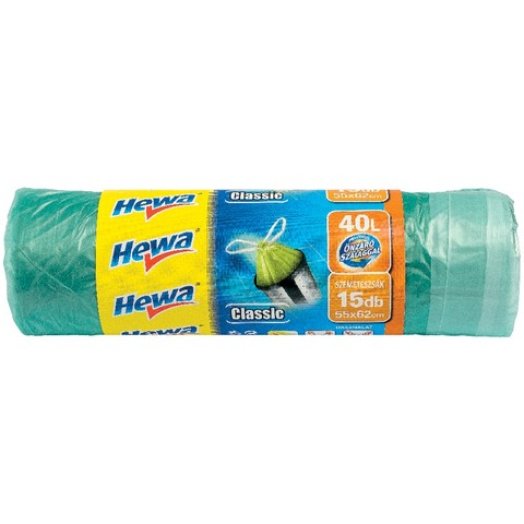 Hewa szemeteszsák zárószalaggal