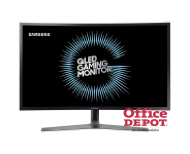 Samsung 26,9" C27HG70QQU QLED WQHD 2HDMI Display port 144Hz ívelt kijelzős gamer monitor