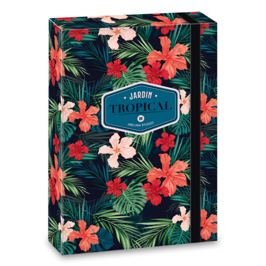 Ars Una Tropical wildblume A/5 füzetbox