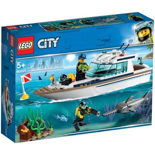 Lego City búvárjacht