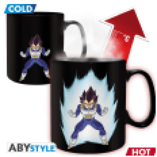 Dragon Ball Z: Vegeta hőre változó bögre (Kiegészítők/Relikviák)