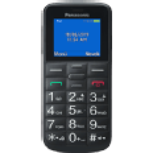 KX-TU110EXB SingelSIM fekete kártyafüggetlen mobiltelefon