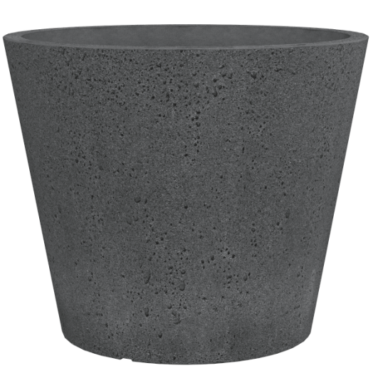 KASPÓ KÜLTÉRI 40CM STONY BLACK(238) FEKETE KŐ HATÁSÚ *322583*