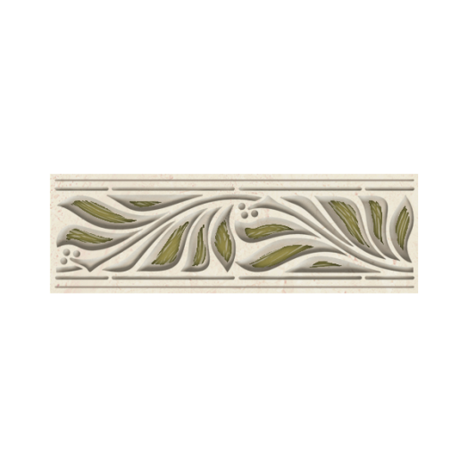 DETTY BORDŰR 20X6,5X0,7CM BÉZS