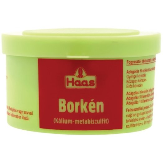 Haas nátrium-benzoát vagy borkén