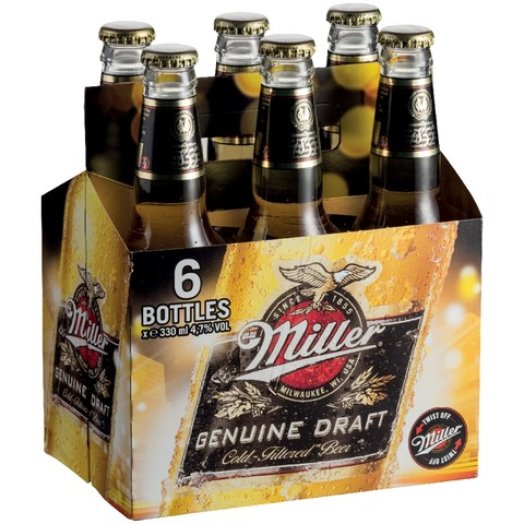 Miller üveges sör