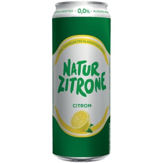 Natur Zitrone dobozos ízesített sörital