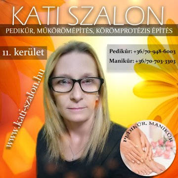 Kati-Szalon. Pedikűr-lábápolás-körömpótlás,