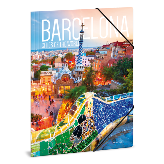Cities-Barcelona gumis dosszié A/4