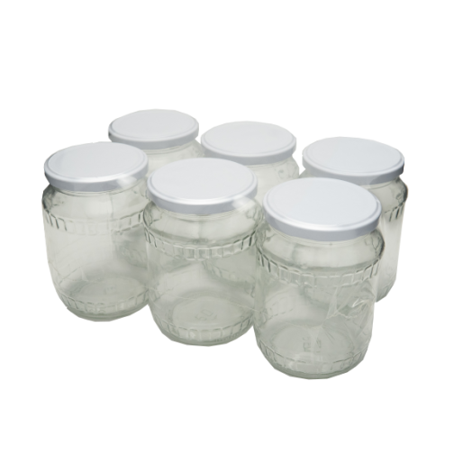 BEFŐTTES ÜVEG 720 ML,LAPKÁVAL 6 DB-OS