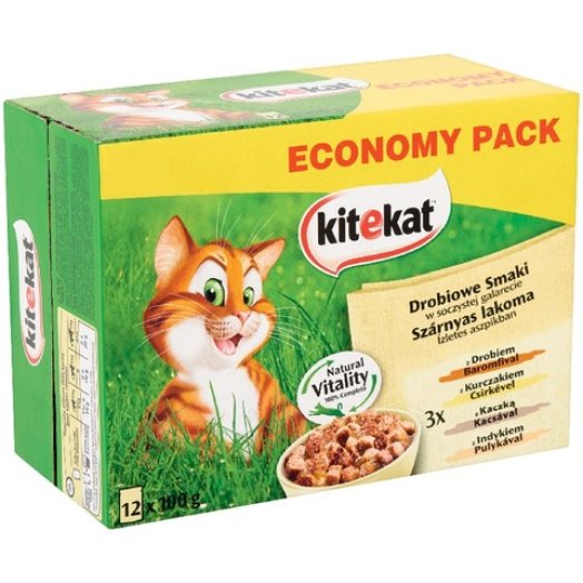 Kitekat alutasakos multipack macskaeledel
