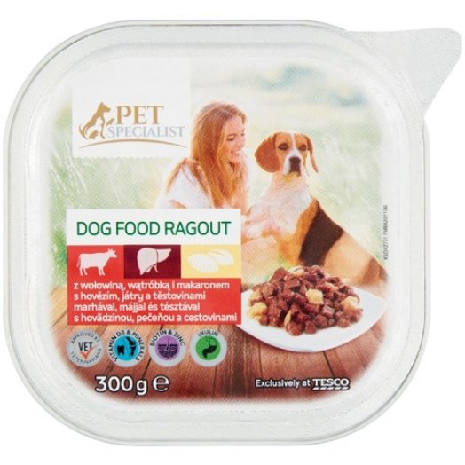 Pet Specialist alutálcás kutyaeledel