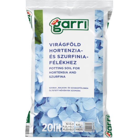 GARRI HORTENZIA VIRÁGFÖLD 20 L SAVANYÚ A