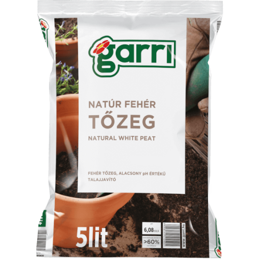 GARRI TŐZEG FEHÉR 5 L