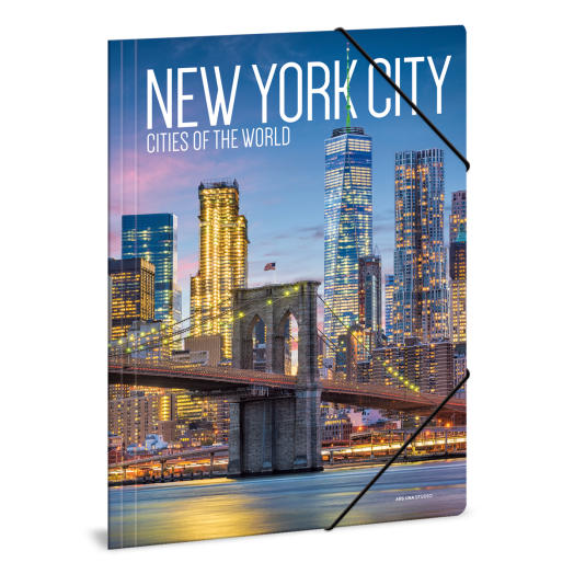 Cities-New York gumis dosszié A/4