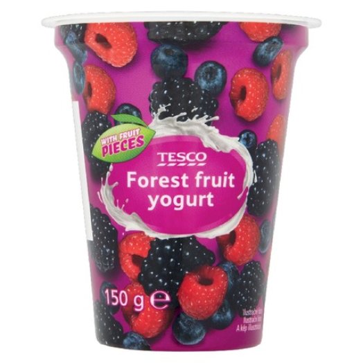 Tesco gyümölcsjoghurt