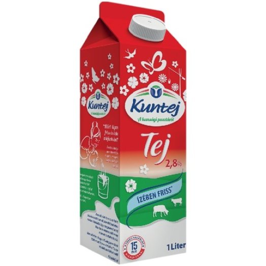 Kunsági dobozos tej (2,8%)