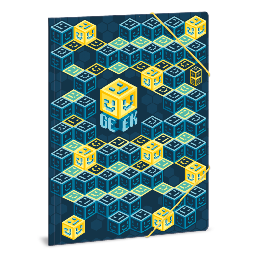 Geek gumis dosszié A/4