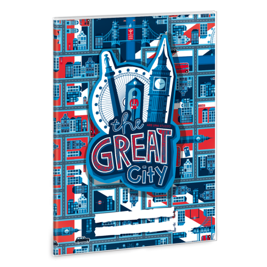 Ars Una The Great City A/5 füzetborító