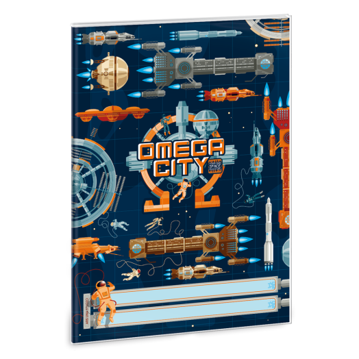 Ars Una Omega city A/5 füzetborító
