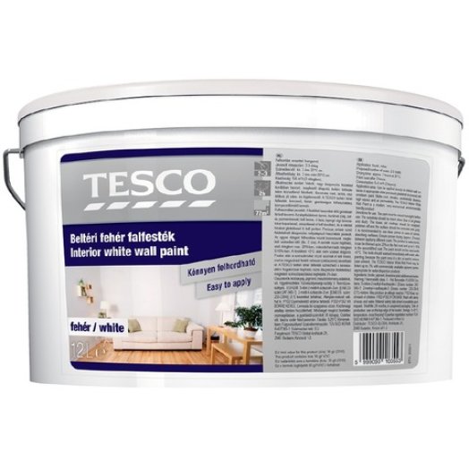 Tesco beltéri falfesték