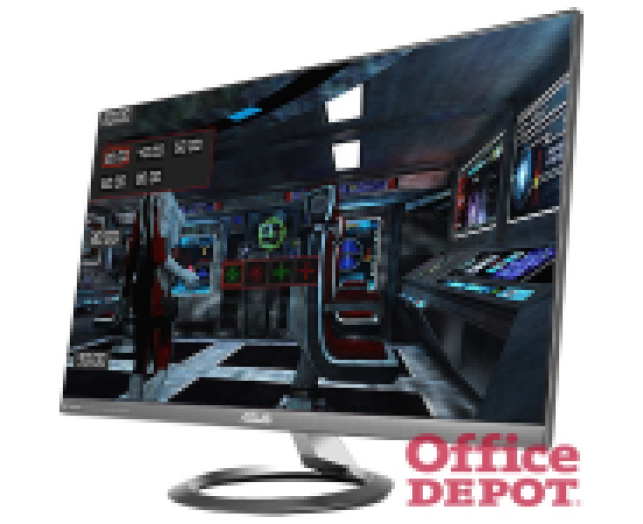 Asus 25" MX25AQ LED WQHD IPS HDMI DP kávanélküli multimédia monitor
