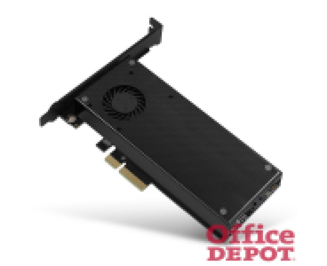 Axagon PCEM2-DC PCI-Express - NVME+NGFF M.2 hűtővel ellátott adapter