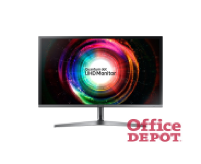 Samsung 27,9" U28H750UQU QLED 4K 2HDMI Display port fekete-ezüst monitor