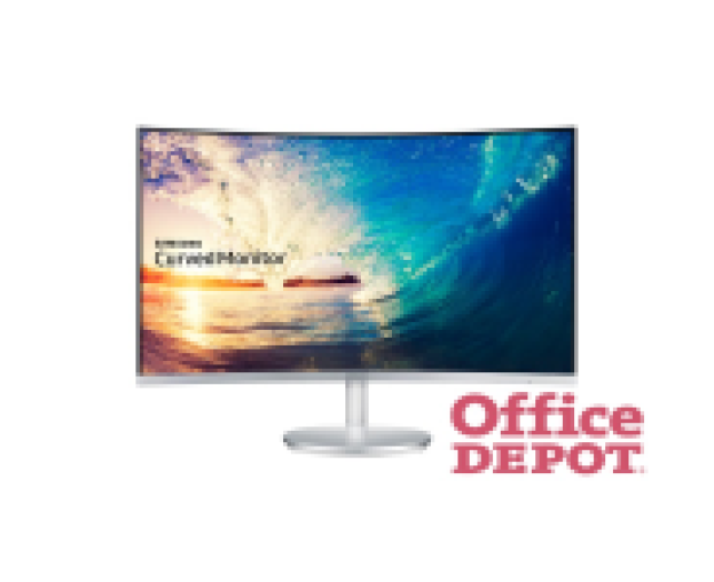 Samsung 27" C27F591FDU LED HDMI Display port ívelt kijelzős fehér monitor