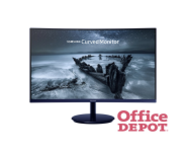 Samsung 27" C27H580FDU LED HDMI Display port ívelt fényes kék-fekete monitor