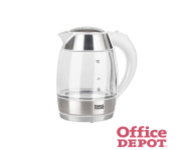 TEESA TSA1510W inox átlátszó vízforraló