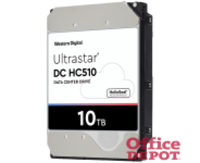 Western Digital 3,5" 10000GB belső SATAIII 7200RPM 256MB Ultrastar DC HC510 HUH721010ALE600 winchester