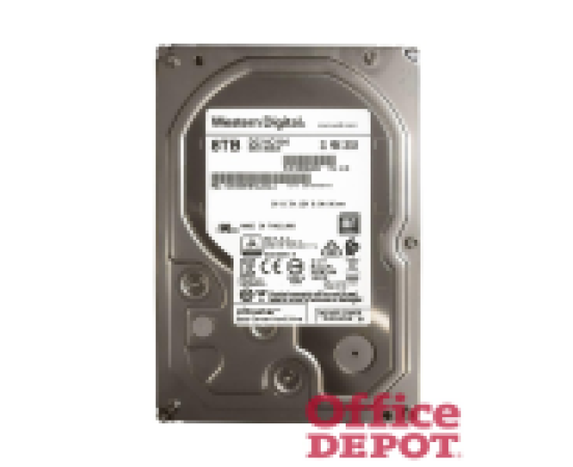 Western Digital 3,5" 8000GB belső SATAIII 7200RPM 256MB Ultrastar DC HC320 HUS728T8TALE6L4 winchester