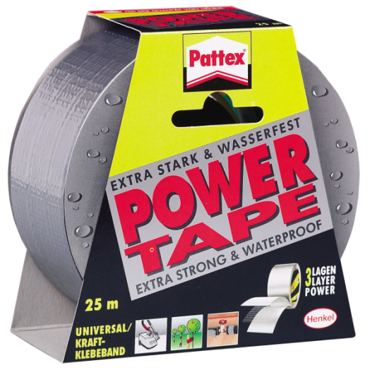 PATTEX POWER TAPE RAGASZTÓSZALAG 50M, EZÜST