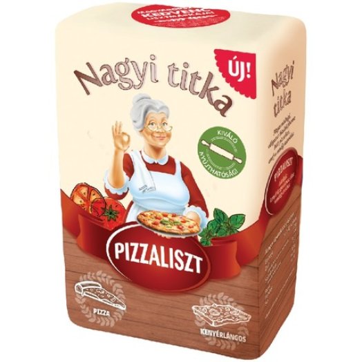 Nagyi titka pizzaliszt vagy kelt tészta süteményliszt