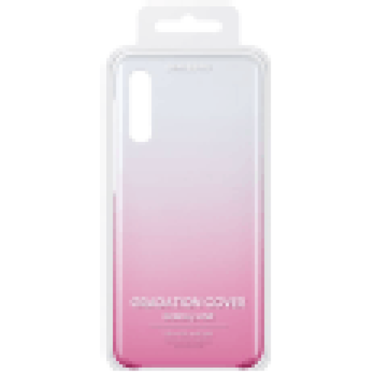Galaxy A50 gradation cover hátlap, Pink (OSAM-EF-AA505CPEG)