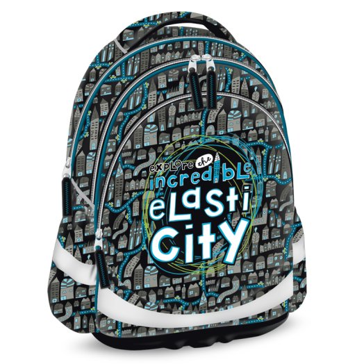 Elasti City iskolatáska-anatómiai M