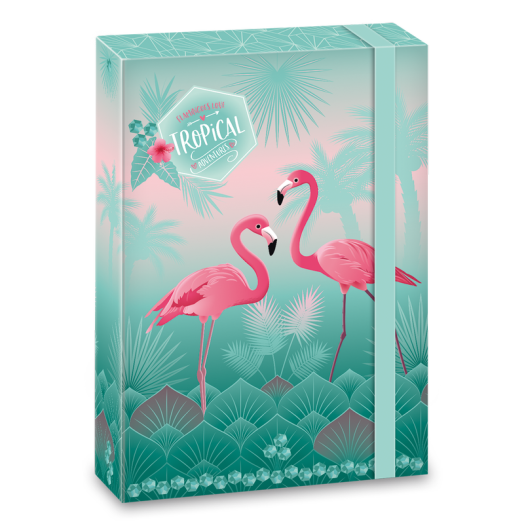 Ars Una Pink flamingo A/5 füzetbox
