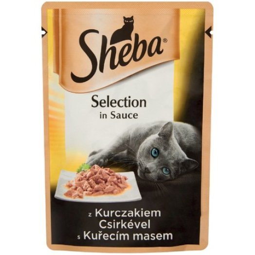 Sheba alutasakos macskaeledel
