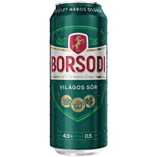 Borsodi dobozos sör