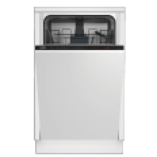 DIS-26021 Beépíthető keskeny mosogatógép