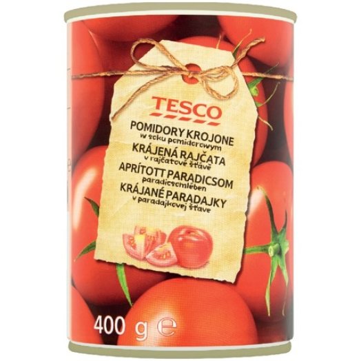 Tesco aprított paradicsom