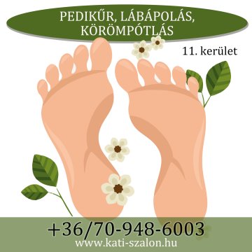 Kati-Szalon. Pedikűr-lábápolás-körömpótlás,